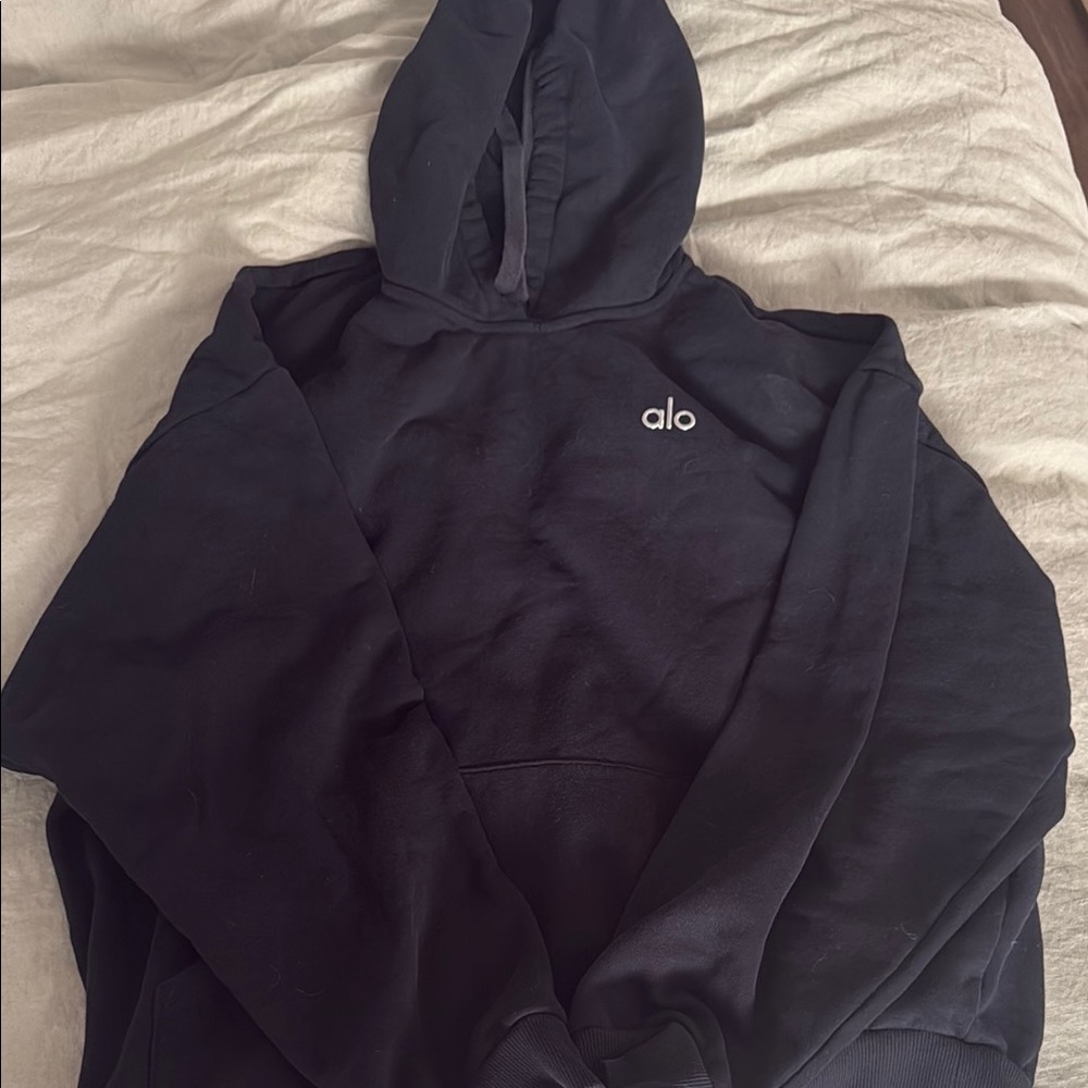 ALO Yoga Men's Black Hoodie